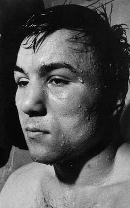 George Chuvalo is working up a sweat  - ZUMAt14_