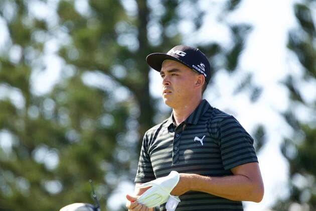 January 08 2016: Rickie Fowler during the Second Round of the Hyundai Tournament of Champions at Kapalua Plantation Course on Maui, HI. (Photo by Aric Becker Icon Sportswire) GOLF: JAN 08 PGA Golf Herren - Hyundai Tournament of Champions - Second Round Icon16010826 EDITORIAL USE ONLY