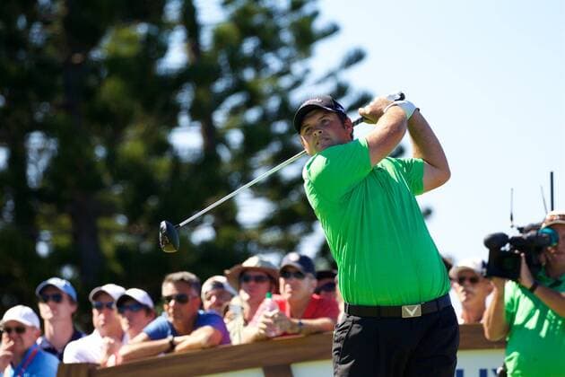 January 07 2016: Defending Champion Patrick Reed tees off on number three during the First Round of the Hyundai Tournament of Champions at Kapalua Plantation Course on Maui, HI. (Photo by Aric Becker Icon Sportswire) GOLF: JAN 07 PGA Golf Herren - Hyundai Tournament of Champions - First Round Icon16010749 EDITORIAL USE ONLY
