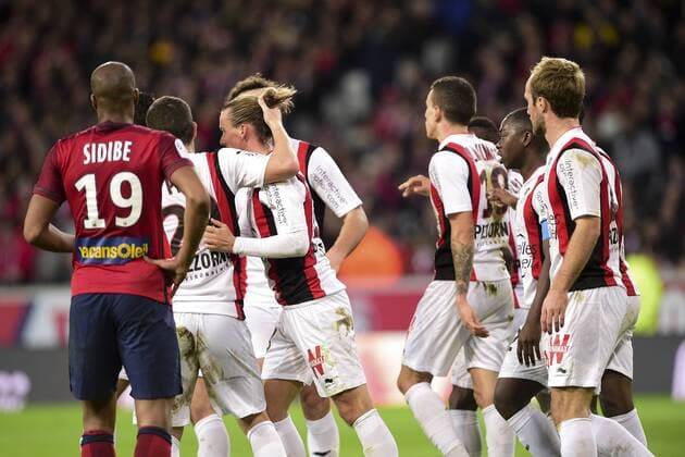 HULT Niklas (Nice) - Fussball Frankreich, Ligue 1, Lille OSC vs. OGC Nice - 10 01 2016 JBAutissier Panoramic 
