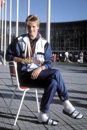 OTTO Kristin Team DDR Olympiasiegerin mit 6 Goldmedaillen Olympische Sommerspiele 1988 in Seoul am 24. September 1988 in Seoul 