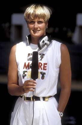 OTTO Kristin Moderatorin des ZDF Schwimm Meisterschaften Olympiaausscheidung in Muenchen am 11. Juni 1992 in Muenchen 
