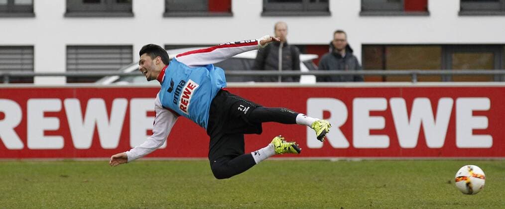 Training 1. FC Köln 1. Fussball Bundesliga Saison 2015 2016 Geißbockheim Koeln Deutschland Datum: 13.01.2016 Leonardo Bittencourt (1. FC Köln)