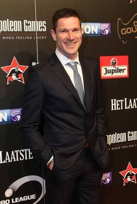 Fußball, BEL, Verleihung des Goldenen Schuhs in Lint - LINT, BELGIUM: Peter Vanderheyden pictured on the red carpet ahead of the 62nd edition of the Golden Shoe award ceremony, Wednesday 13 January 2016, in Lint AED studio. The Golden Shoe (Gouden Schoen Soulier d Or) is an award for the best soccer player of the Belgian Jupiler Pro League championship during the year 2015. VIRGINIExLEFOUR  x04772703x