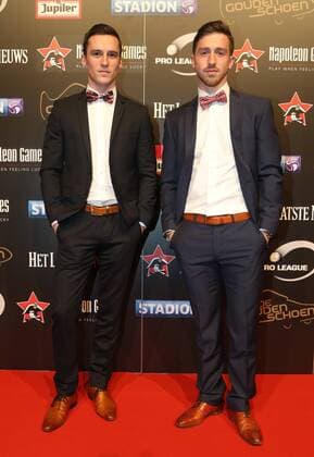 - LINT, BELGIUM: Gent s Brecht Dejaegere pictured on the red carpet ahead of the 62nd edition of the Golden Shoe award ceremony, Wednesday 13 January 2016, in Lint AED studio. The Golden Shoe (Gouden Schoen Soulier d Or) is an award for the best soccer player of the Belgian Jupiler Pro League championship during the year 2015. VIRGINIExLEFOUR  x04772731x