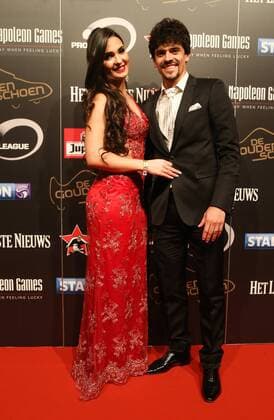- LINT, BELGIUM: Oostende s Fernando Canesin pictured on the red carpet ahead of the 62nd edition of the Golden Shoe award ceremony, Wednesday 13 January 2016, in Lint AED studio. The Golden Shoe (Gouden Schoen Soulier d Or) is an award for the best soccer player of the Belgian Jupiler Pro League championship during the year 2015. VIRGINIExLEFOUR  x04772826x