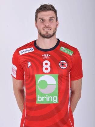 Handball, EM 2016, Nationalteam Norwegen Porträttermin 2016.01.14 KATOWICE - EHF EURO 2016 - MYRHOL BJARTE - Session players, handball players, representation of Norway POLAND AND FRANCE OUT!!!  20160114LUK1046