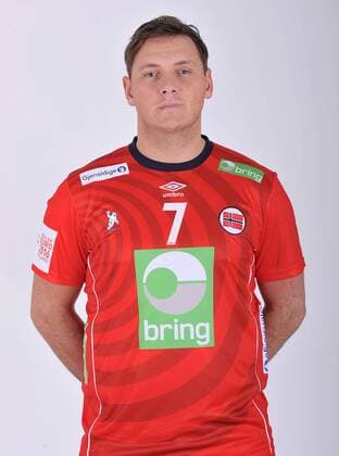 Handball, EM 2016, Nationalteam Norwegen Porträttermin 2016.01.14 KATOWICE - EHF EURO 2016 - HYKKERUD JOAKIM - Session players, handball players, representation of Norway POLAND AND FRANCE OUT!!!  20160114LUK1067
