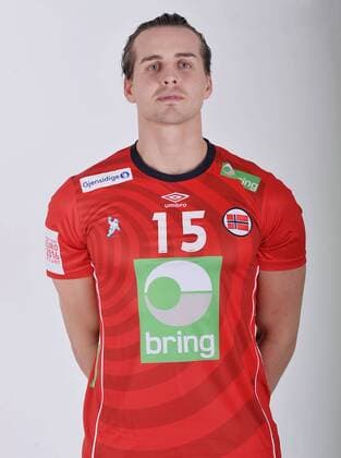 Handball, EM 2016, Nationalteam Norwegen Porträttermin 2016.01.14 KATOWICE - EHF EURO 2016 - TONNESEN KENT ROBIN - Session players, handball players, representation of Norway POLAND AND FRANCE OUT!!!  20160114LUK1071