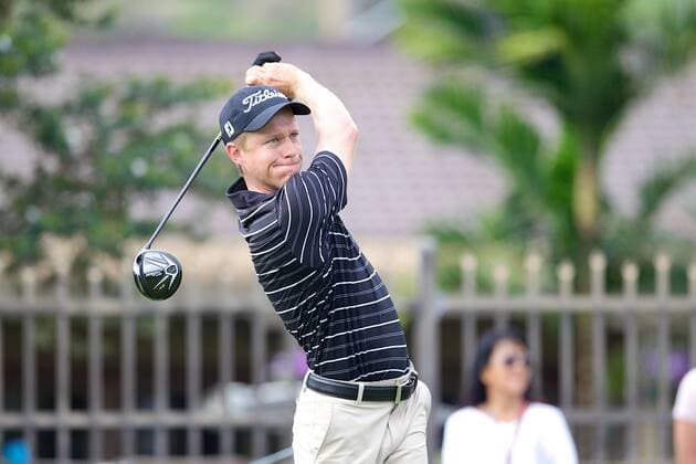 January 15, 2016 - Honolulu, Hawaii: Peter Malnati hits his drive during play of the second round of the Sony Open at Waialae Country Club in Honolulu, Hawaii. PGA Golf Herren Golf: Sony Open JAN15 - ZUMAc04_