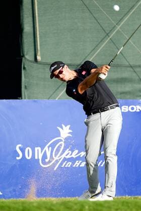 January 15, 2016 - Honolulu, Hawaii: Adam Scott hits his tee shot during play of the second round of the Sony Open at Waialae Country Club in Honolulu, Hawaii. PGA Golf Herren Golf: Sony Open JAN15 - ZUMAc04_