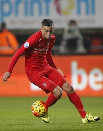 Hakim Ziyech of FC Twente during the Dutch Eredivisie match between FC Twente and Heracles Almelo at the Grolsch Veste on January 15, 2016 in Enschede, The Netherlands FC Twente v Heracles Almelo Dutch Eredivisie 2015 2016 xVIxJeroenxPutmansxIVx 4834865
