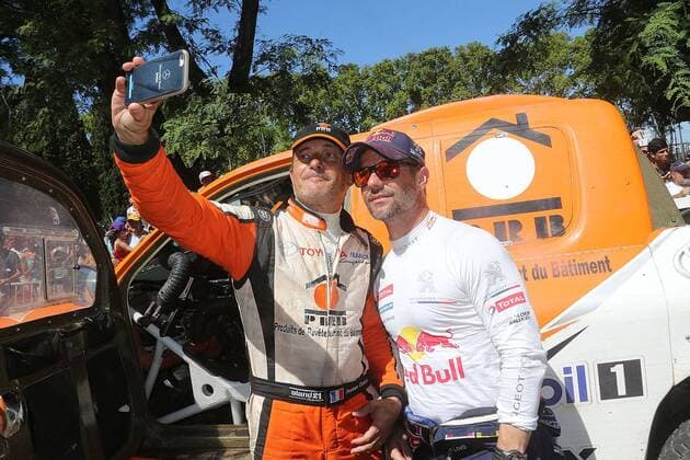 - ROSARIO, ARGENTINA: French driver Sebastien Loeb pictured after the final stage of the 2016 Dakar Rally Race from Villa Carlos Paz to Rosario, Argentina, on Saturday 16 January 2016. The 2016 Dakar Rally takes place from 03 till 16 January 2014 in Argentina and Bolivia. WILLYxWEYENS  x04775588x