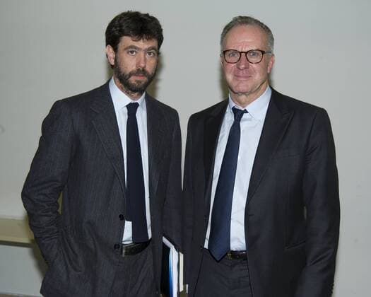 IPP20160118 News Football: Financial Fairplay in Europe and Italy, Andrea Agnelli President Juventus Karl-Heinz Rummenigge Vorstandsvorsitzender Bayern München xHOCHxZWEIx xItalyxPhotoxPressx 
