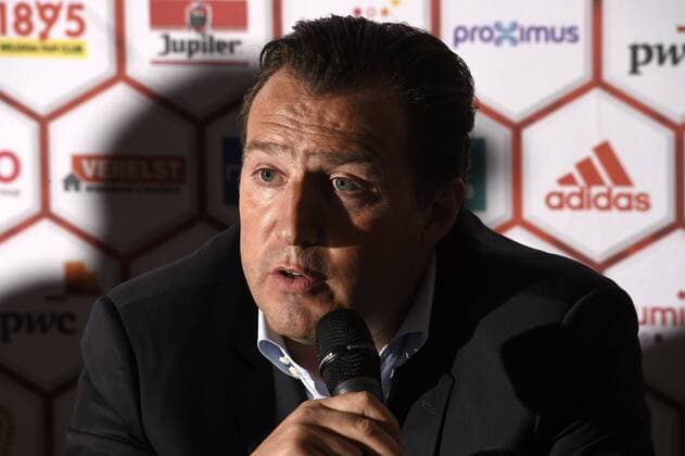 Marc Wilmots head coach of red devils pictured FOOTBALL : Partenaire Equipe Belgique Euro 2016 - Bruxelles - 18 01 2016 PhotioNews Panoramic 