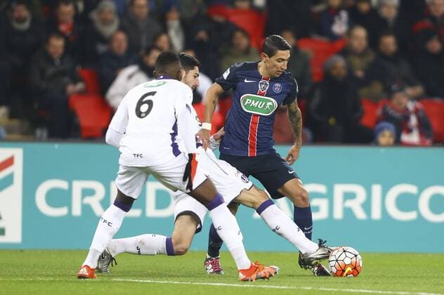 Angel Di Maria (PSG) - Fussball Frankreich, Coupe de France, Paris Saint Germain PSG vs. Toulouse FC - 19 01 2016 - GwendolineLeGoff Panoramic 
