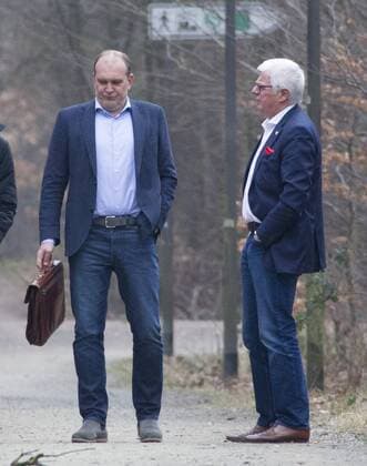 DFB Sportgericht Frankfurt Deutschland Datum: 19.01.2016 Jörg Schmadtke Werner Spinner