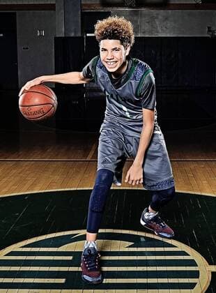 December 8, 2015 Chino Hills, CA.Nationally Ranked Top Prep Basketball player LaMelo Ball 1 of Chino Hills High School..Chino Hills Basketball Team Photo Day and Media photos.Mandatory Photo Credit: CA Prep Basketball 2015: Chino Hills High School DEC 08 - ZUMAcl1_