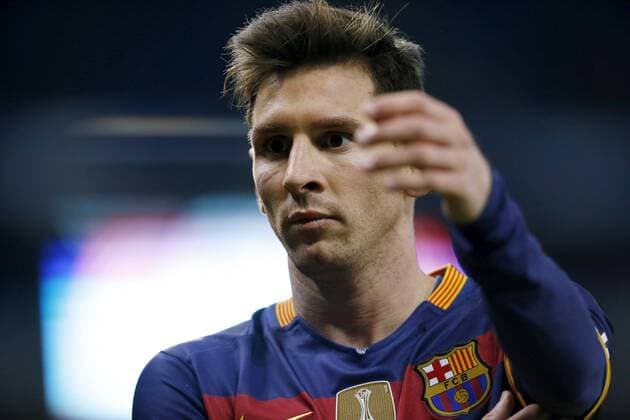 (FILES) File photo dated on 13 January 2016 of FC Barcelona Barca s Argentinian forward Leo Messi taking part in the King s Cup round of 16 second leg match against Espanyol at RCDE Stadium in Cornella El Prat, Barcelona, northeastern Spain. Audiencia de Barcelona court will take Messi and his father Jorge Horacio Messi to court over three tax fraud charges, court authorities announced on 20 January 2016. The trial will begins on next 31 May. EFE Alejandro Garcia ARGENTINIAN PLAYER LEO MESSI TAKEN TO COURT FOR A FINANCIAL CASE !ACHTUNG: NUR REDAKTIONELLE NUTZUNG!  20160120-635888970330418104