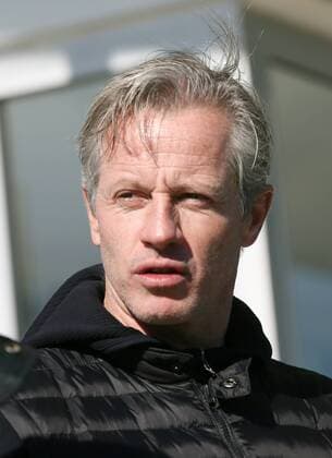 Belek, Tuerkei, 19.01.2016, Fussball, 2. Bundesliga Deutschland. , RB Leipzig - Trainingslager. , Im Bild: Tribünengast Fußballtrainer Jens Keller (ehemals Schalke 04). ,