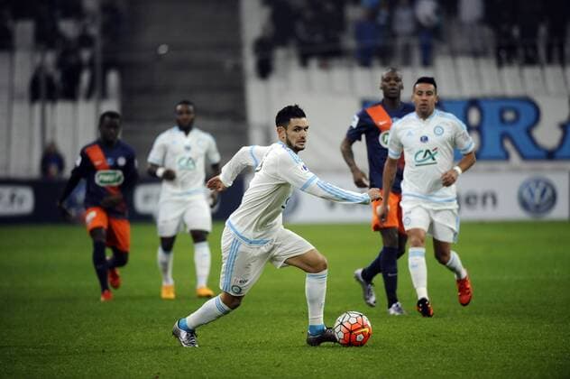 Fußball, Coupe de France, Olympique Marseille - HSC Montpellier Cabella (OM) FOOTBALL : Olympique Marseille vs Montpellier HSC - 1 16 Finale Coupe de France - 20 01 2016 FranckPennantx 