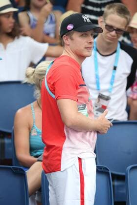 Oliver Pocher, GER (tv-presenter), during second round (Lisicki-match) at 2016 Australian Open in Melbourne, 21 01 2016; -