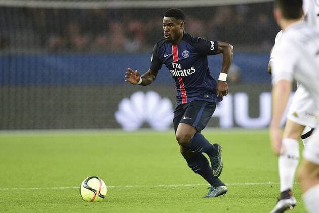 Serge Aurier (PSG) FOOTBALL : PSG vs SCO Angers - L1 - Paris - 23 01 2016 JBAutissier Panoramic 