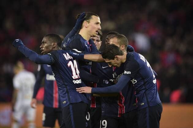 Zlatan Ibrahimovic (PSG) FOOTBALL : PSG vs SCO Angers - L1 - Paris - 23 01 2016 JBAutissier Panoramic 