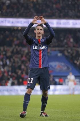 Angel Di Maria (psg) FOOTBALL : Paris st Germain vs Angers SCO - Ligue 1 - 23 01 2016 StephaneAllaman Panoramic 