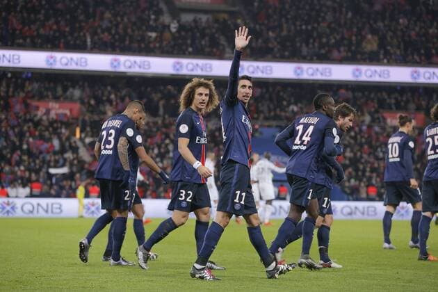 Angel Di Maria (psg) FOOTBALL : Paris st Germain vs Angers SCO - Ligue 1 - 23 01 2016 StephaneAllaman Panoramic 