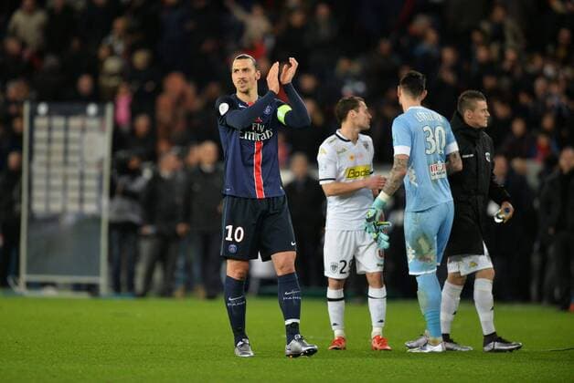 Zlatan Ibrahimovic (psg) FOOTBALL : Paris SG vs Angers - Ligue 1 - 23 01 2016 AnthonyBIBARD FEP Panoramic 