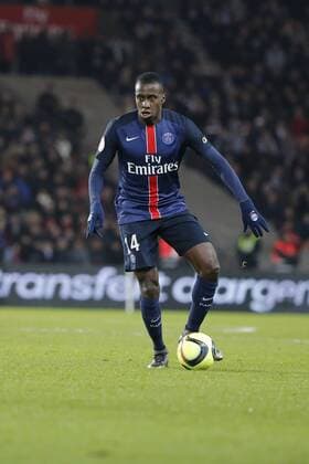 Fußball, Paris Saint Germain - Angers SCO Blaise Matuidi (psg) FOOTBALL : Paris st Germain vs Angers SCO - Ligue 1 - 23 01 2016 StephaneAllaman 
