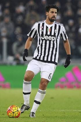 Sami Khedira Juventus Fußball Italien Serie A 2015-2016 Juventus Turin - AS Rom giorgioxperottino
