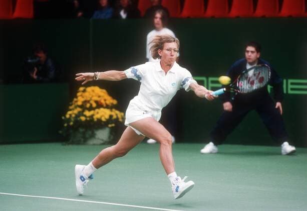 Tennis Grand Prix in Filderstadt: Martina Navratilova (USA)