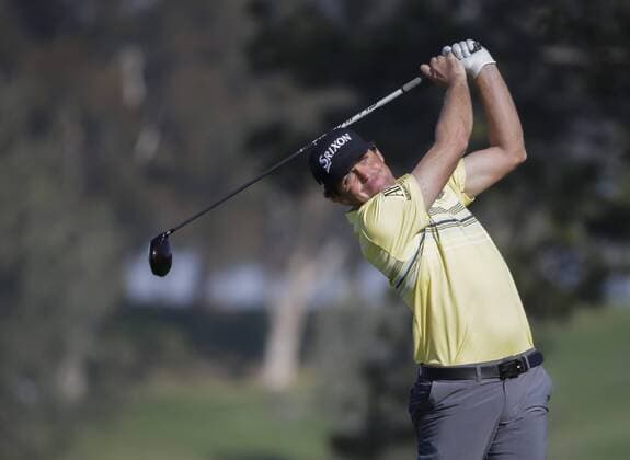 January 29, 2016: Keegan Bradley on the 5th tee box of the South Course during the second round of the Farmers Insurance Open at Torrey Pines Golf Course in San Diego, California. PGA Golf Herren 2016: Farmers Insurance Open JAN 29 - ZUMAc04_