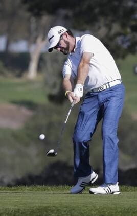 January 29, 2016: Rory Sabbatini on the 5th tee box of the South Course during the second round of the Farmers Insurance Open at Torrey Pines Golf Course in San Diego, California. PGA Golf Herren 2016: Farmers Insurance Open JAN 29 - ZUMAc04_