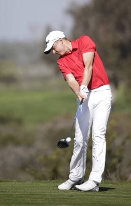 January 29, 2016: Cameron Smith tees off on the 9th hole of the North Course during the second round of the Farmers Insurance Open at Torrey Pines Golf Course in San Diego, California. PGA Golf Herren 2016: Farmers Insurance Open JAN 29 - ZUMAc04_