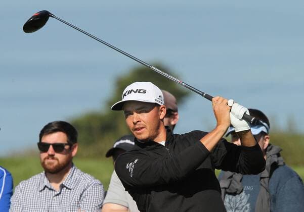 Jan. 29, 2016 - San Diego, California, United States - January 29, 2016, San Diego, California, USA_ Farmers Insurance Open Day 2- Rickie Fowler tees off on hole 2 of the South Course. _Mandatory Photo Credit: Photo by Golf 2016 - Farmers Insurance Open - Day 2 - ZUMAs44_