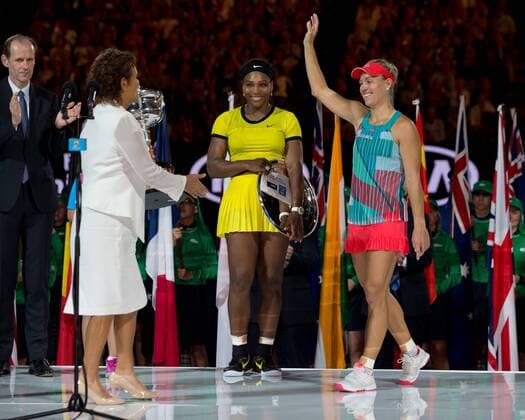 Angelique Kerber, Australian Open 2016 Tennis - Australian Open 2016 - Grand Slam ITF ATP Tennis Herren WTA Tennis Damen - Melbourne Park - Melbourne - Victoria - Australia - 30 January 2016.