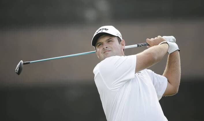 January 30, 2016: Patrick Reed tees off on the 14th hole of the South Course during the third round of the Farmers Insurance Open at Torrey Pines Golf Course in San Diego, California. PGA Golf Herren 2016: Farmers Insurance Open JAN 30 - ZUMAc04_