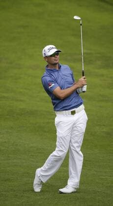 January 30, 2016: Tyron Van Aswegen on the 13th fairway of the South Course during the third round of the Farmers Insurance Open at Torrey Pines Golf Course in San Diego, California. PGA Golf Herren 2016: Farmers Insurance Open JAN 30 - ZUMAc04_