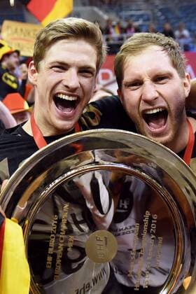31.01.2016 KRAKOW , TAURON ARENA UL. LEMA 7, EUROPEAN HANDBALL CHAMPIONSHIP MEN S, EM NATIONALTEAM, FINAL GAME GERMANY - SPAIN: RUNE DAHMKE , - Germany, EHF European Champion 2016 - FRANCExOUT!  20160131CSMS0121