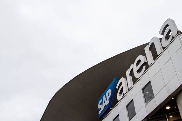 Mannheim SAP-Arena von aussen; 2016 DVV-Pokalfinale (DVV-Pokal) Pressekonferenz, SAP Arena, Mannheim Deutschland, 20160201; Copyright: Wuechnerx xEibner-Pressefoto EP_nwr