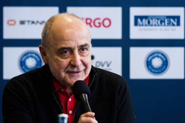 Mannheim Bernhard Lobmueller (Allianz MTV Stuttgart, Manager); 2016 DVV-Pokalfinale (DVV-Pokal) Pressekonferenz, SAP Arena, Mannheim Deutschland, 20160201; Copyright: Wuechnerx xEibner-Pressefoto EP_nwr
