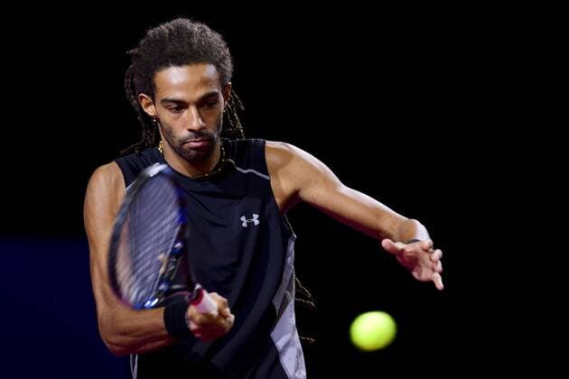 Dustin Brown (ger) TENNIS : Open Sud de France 2106 - Montpellier - 01 02 2016 JBAutissier 