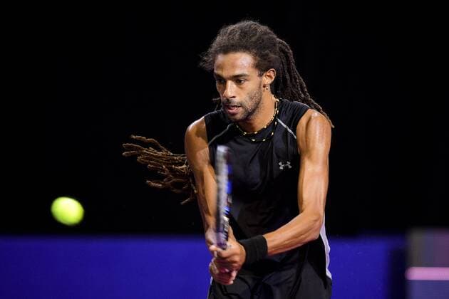 Tennis, ATP-Turnier in Montpellier Dustin Brown (ger) TENNIS : Open Sud de France 2106 - Montpellier - 01 02 2016 JBAutissier 