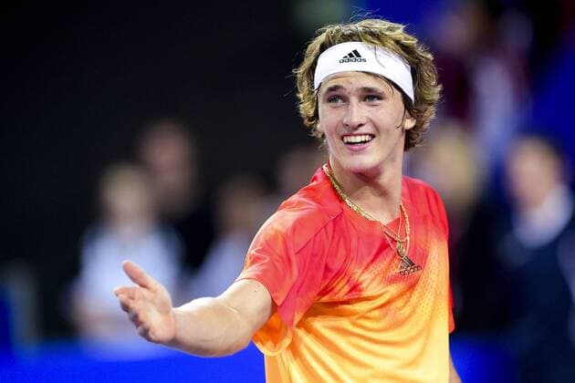 Alexander Zverev (ger) TENNIS : Open Sud de France 2106 - Montpellier - 01 02 2016 JBAutissier 