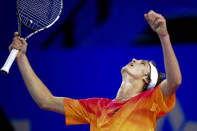 Alexander Zverev (ger) TENNIS : Open Sud de France 2106 - Montpellier - 01 02 2016 JBAutissier 