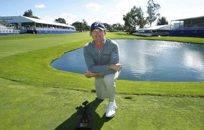 Golf, Brandt Snedeker gewinnt Farmers Insurance Open in San Diego Feb. 1, 2016 - San Diego, CA, USA - SAN DIEGO, CA -FEB 1, 2015 - Brandt Snedeker won the Farmers Insurance Open at Torrey Pines. Snedeker finished his 6 under par round on Sunday, while others had to finish on Monday, due to a weather delay. Brandt Snedeker won the Farmers Insurance Open at Torrey Pines. Snedeker finished his 6 under par round on Sunday, while others had to finish on Monday, due to a weather delay. - ZUMAs44_