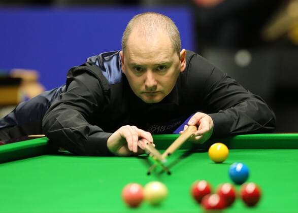 Graeme Dott (Scotland) Snooker Billard Berlin 918.com German Masters im Tempodrom 03.02.2016